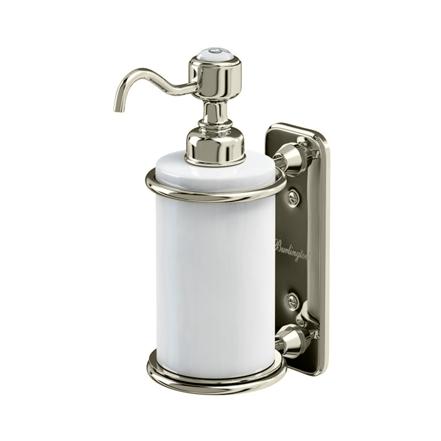 Single soap dispenser Nickel